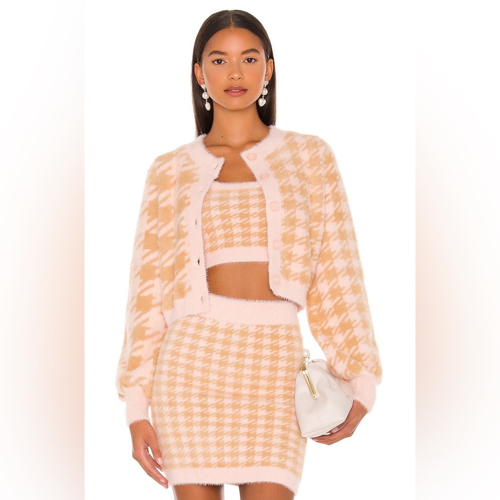 NWT For love &lemons Cher top AND skirt set